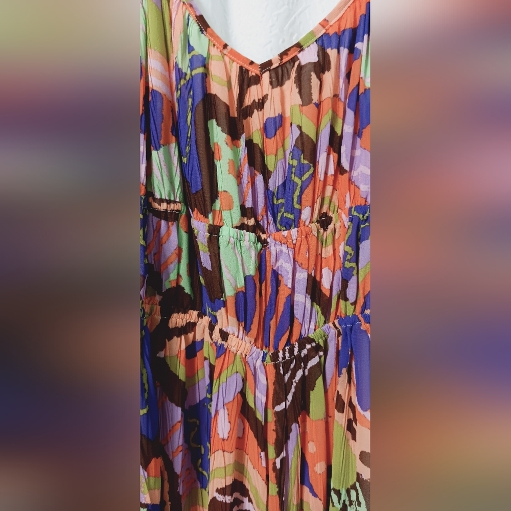 Fate Vibrant Multicolor Jumpsuit Size L - Picture 8 of 16